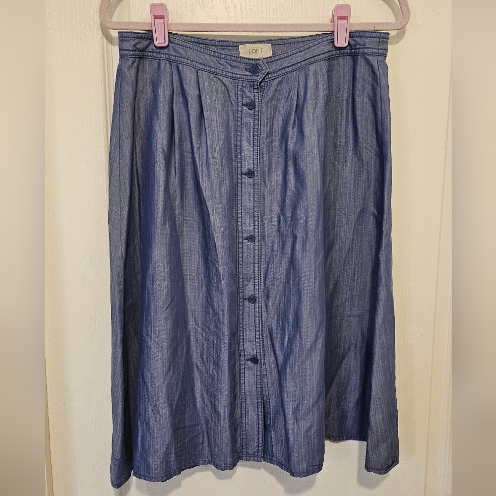 LOFT Denim Skirt